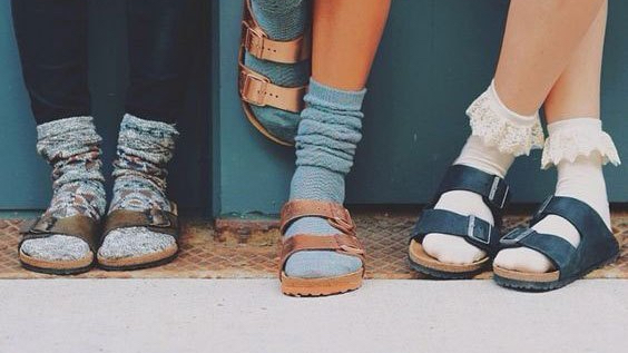 birk-with-socks